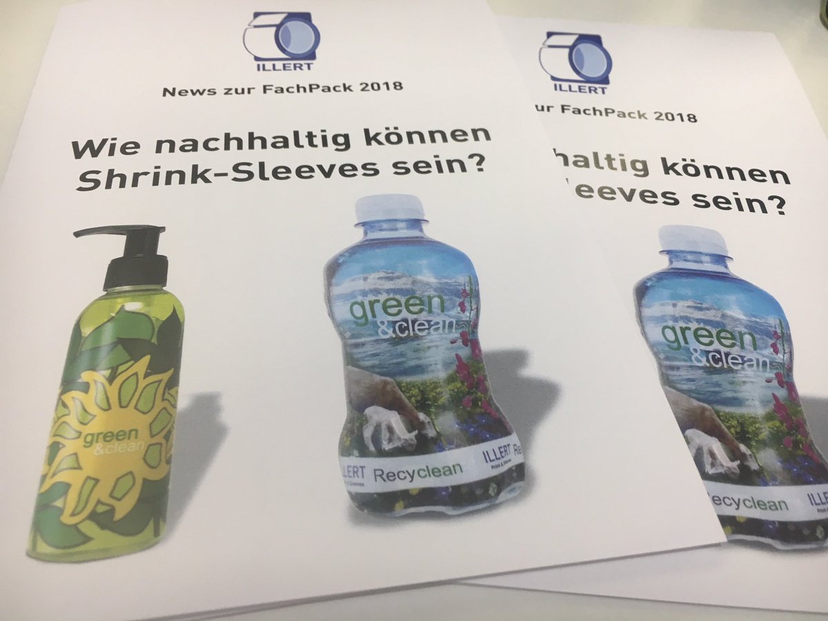 Die Fachmesse #fachpack18 ist zu Ende. Erfolgreiche Tage. Tolle Gespräche. Neue Erkenntnisse. Innovative Ideen. #Illert Nachhaltige Shrink Sleeves. #FachPack #Verpackung #packaging360 #Nachhaltigkeit #Packaging #BusinessTrends #fmcg #konsumgüter #marketing illert-shrinksleeves.de