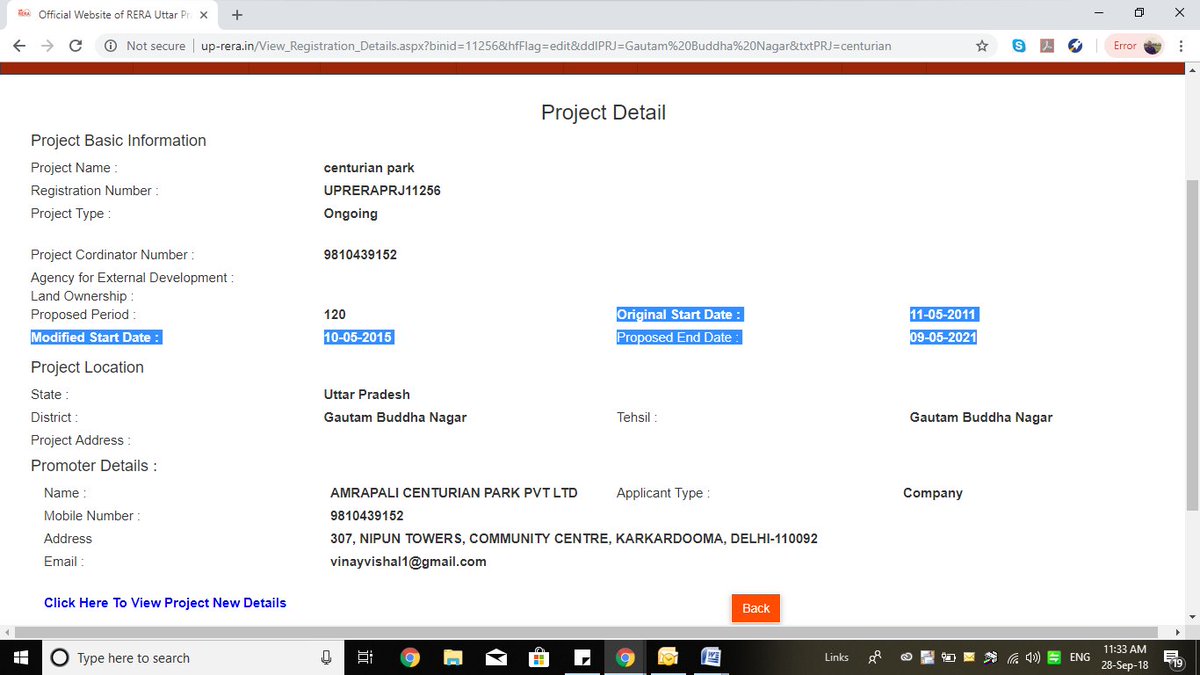 Projects of #CheatedHomeBuyers  launched &amp; loan sanctioned in 2011
Project Stuck &amp; Builder wants 'O' Period
#UPRERA modified delivery date from 2015
By this logic, banks should return our #EMI &amp; STax paid during 2011-15
Now EMI should start from 2015 isn't it?
#WeWantOurHomes