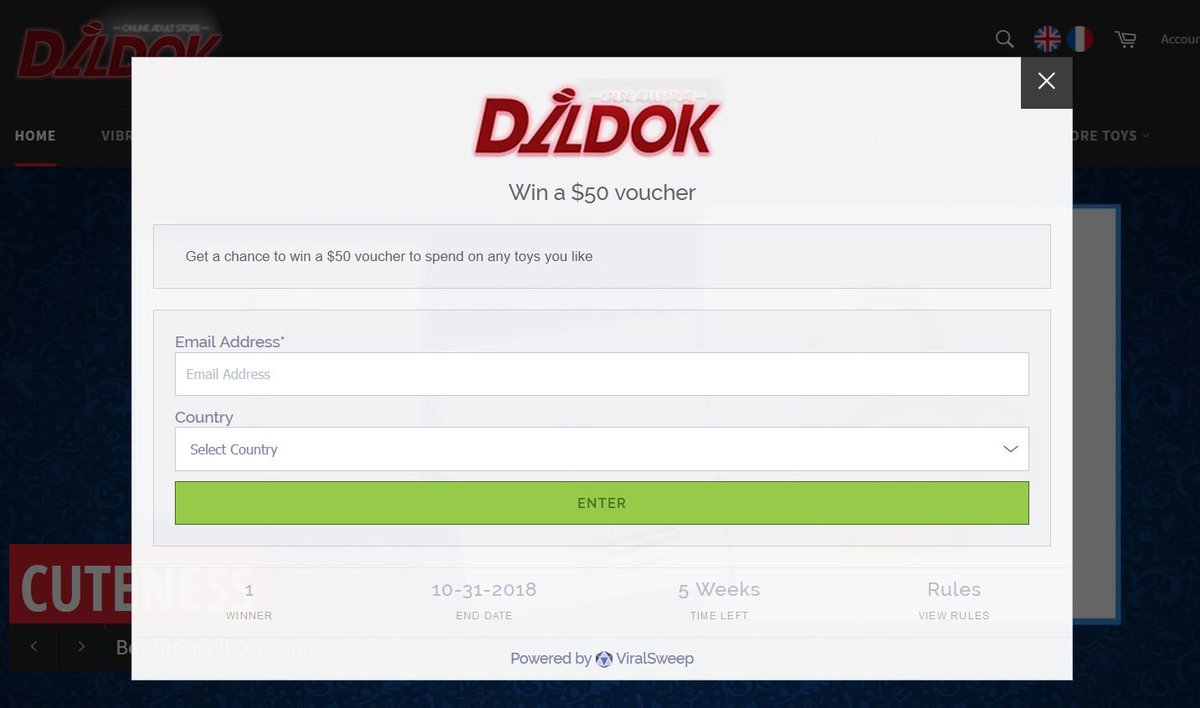 Dildok_com's tweet photo. Win a $50 voucher that you can spend on any adult toy on https://t.co/K8tFguh4K9 just register your email https://t.co/s5PAT4nBz1