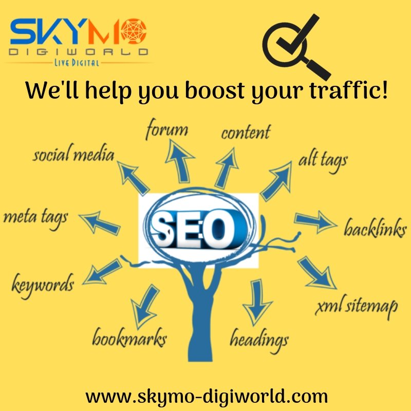 skymodigiworld's tweet photo. How to boost traffic to your website? Skymo Digiworld, the best SEO company in Pune can do it for you. Go and Grow with us and we will get you to the top.

#Seocompanyinpune #Seoservicesinpune #SeocompanyinIndia #topseocompanyinPune #bestseocompanyinpune https://t.co/X2QWxxbw4h