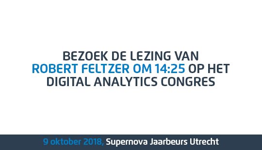 "Hoger rendement met cross-channel marketing?" Kom 9 okt.  naar het Digital Analytics Congres van <a href="/MOAweb/">MOA Nederland</a> met een expert sessie van Robert Feltzer