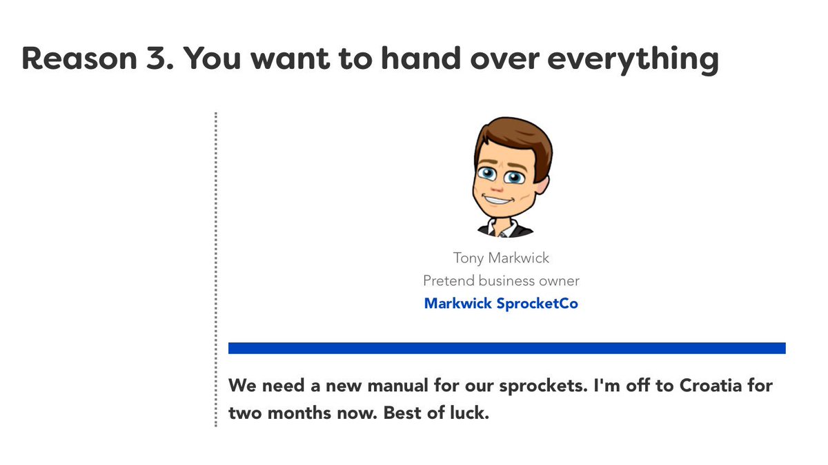 espirian's tweet image. I&apos;ve come up with 5 reasons you shouldn&apos;t hire me as a copywriter. 

Here&apos;s one of them: the tiny brief and absent client combo. You can&apos;t do that and expect miracles.

espirian.co.uk/5-reasons-why-…

#UnclogYourBlog