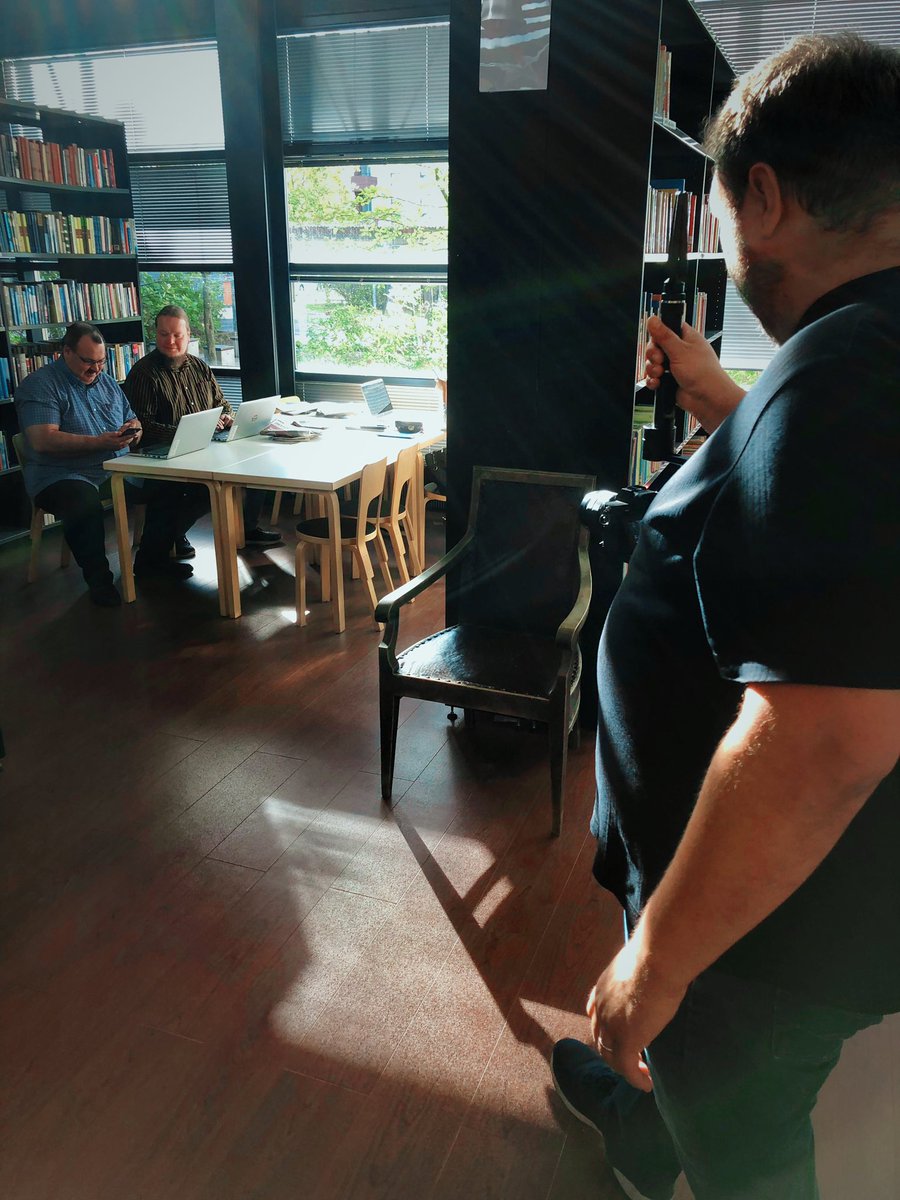 viikinnorssi's tweet photo. @Microsoft tuli kylään. Kuvauksia ja haastatteluita. Mukavaa ja ammattitaitoista porukkaa🕺🏼 @EduSciHelsinki @viikinnorssi @myllyviita @TimoHann https://t.co/9lMP5RNsLe