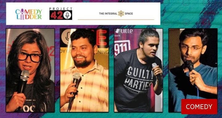 come4come's tweet photo. Tonight 9PM @IntegralSpace #420Project Where 4 comics make you laugh for 20 minutes each,
featuring @BiswaKalyanRath @JeeyaDhadkDhadk @HouseOfNoronha & @NeilBalthazar
Book your tickets now as limited seats are available: https://t.co/UGKxwaTK8E https://t.co/rV6UoK4899
