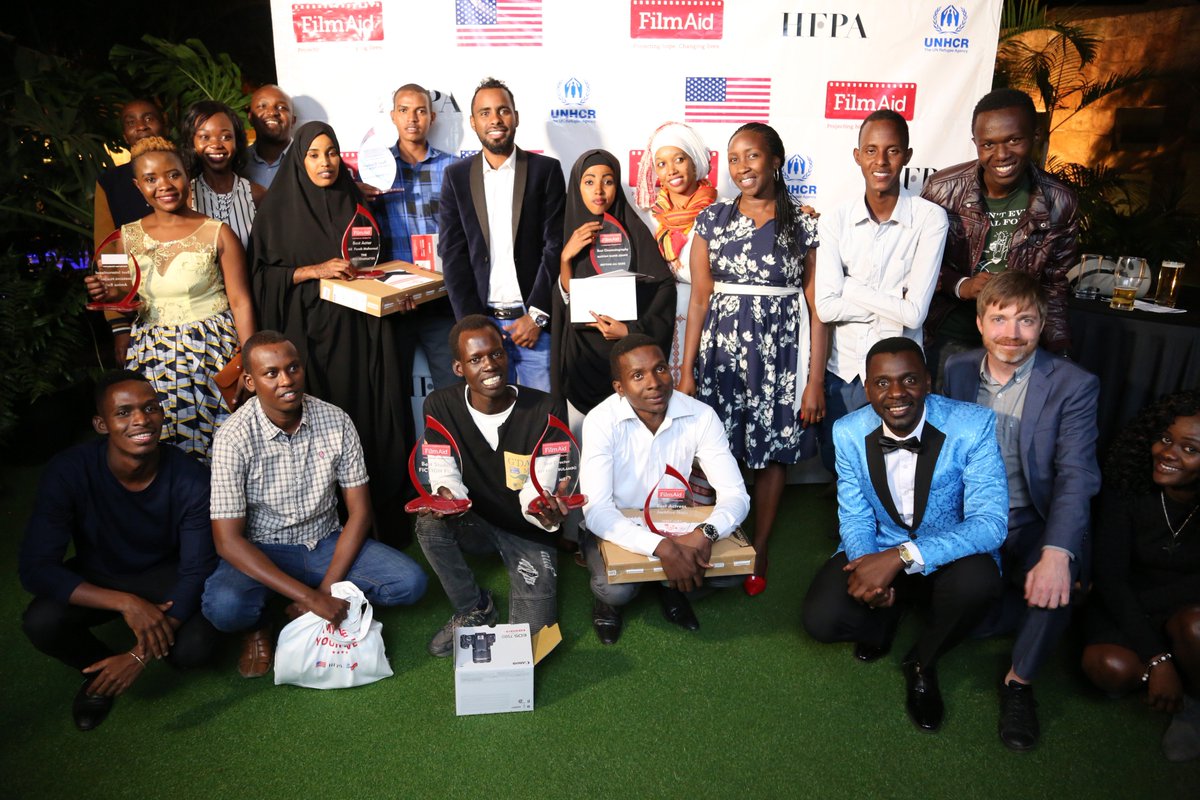 FilmAid's tweet photo. FilmAid's 11th Annual Film Festival hit Nairobi to celebrate the storytelling talent of refugee youth. Check out the gallery of this year's award winners - https://t.co/YqfScfH0ue #faff2018 https://t.co/wbvuevnYyV