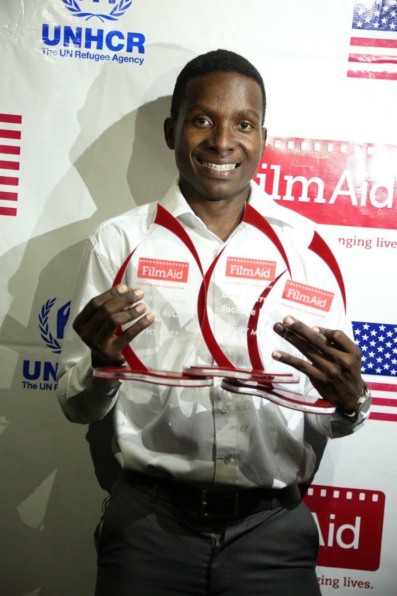 FilmAid's tweet photo. FilmAid's 11th Annual Film Festival hit Nairobi to celebrate the storytelling talent of refugee youth. Check out the gallery of this year's award winners - https://t.co/YqfScfH0ue #faff2018 https://t.co/wbvuevnYyV