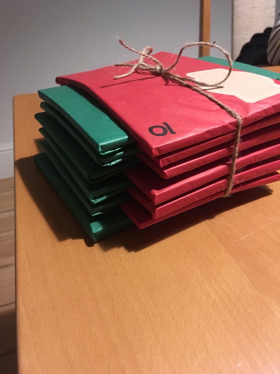 independentUsb1's tweet photo. This was an advent countdown for a 7 year old boy I wrapped last night #usbah #usborne #adventcalander #countdown #newtradition https://t.co/7M3WoEviqu