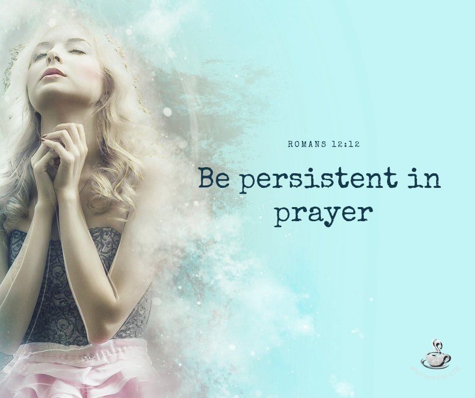 LouisMare's tweet image. Romans 12:12(NIV)
12 Be joyful in hope, patient in affliction, faithful in prayer. #doyoupray #persistentprayers #prayforoneanother