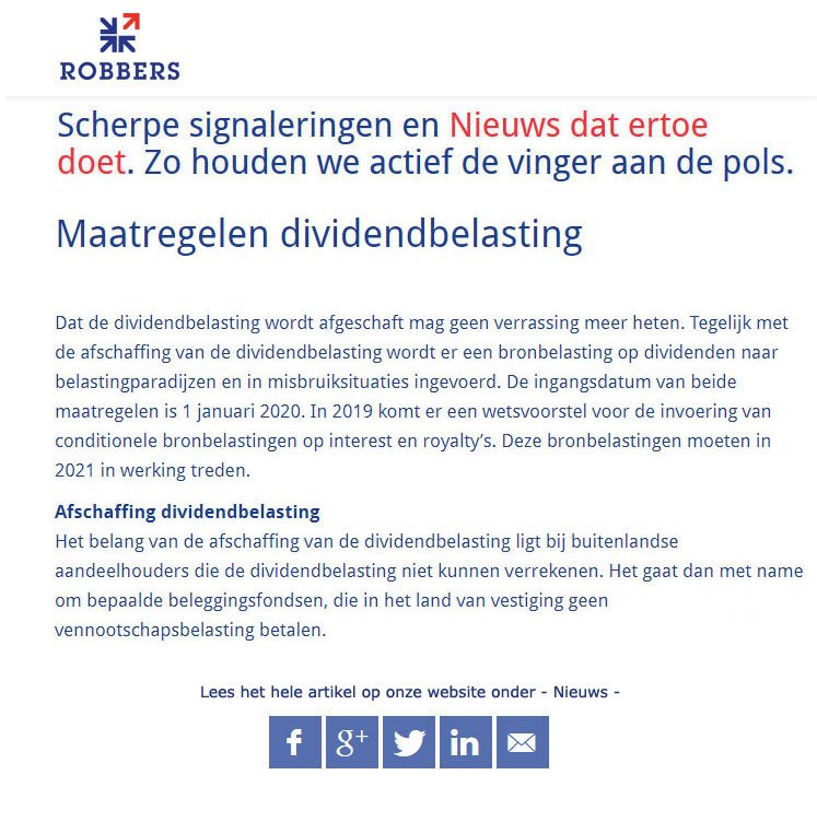 Nieuws dat ertoe doet