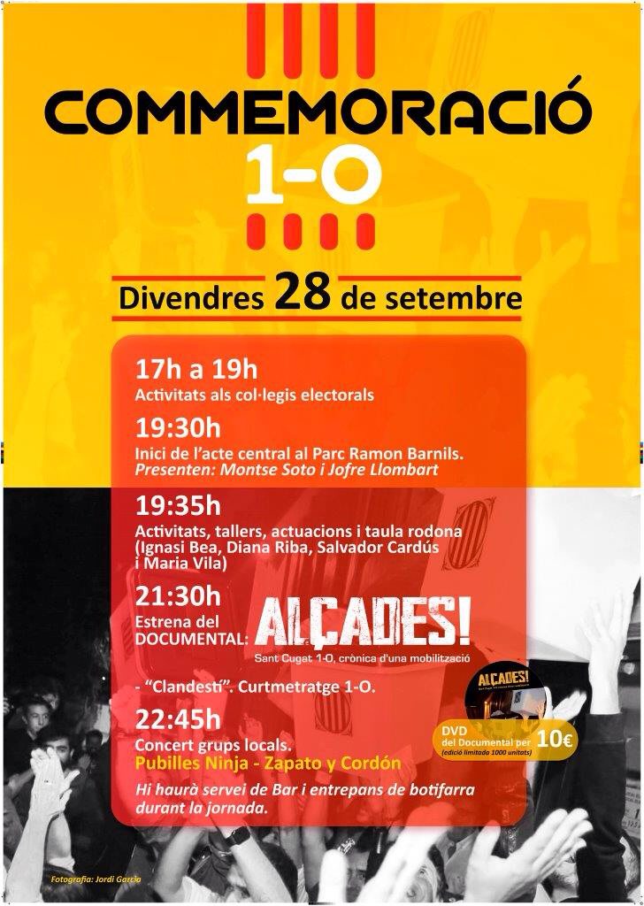 CDRepublica's tweet photo. 🔴CONVOQUEM ALS COL.LEGIS!🔴

AVUI, 28 de Setembre, participa de les diverses activitats que es faran al teu col.legi el.lectoral des de les 17h.

Després, ens reunirem tots al parc Ramon Barnils per l'acte central de la jornada, presentat per Montse Soto i Jofre Llombart. https://t.co/iC28lfdaaH