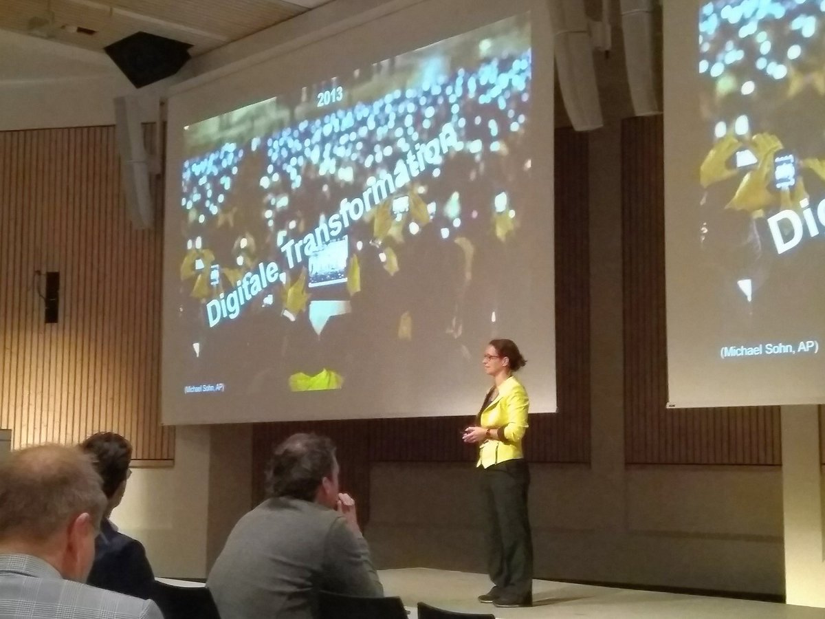 GR_4o's tweet photo. Impressionen aus der Keynote von @cervicollegas zur praktischen Umsetzung von #Industrie40 #DDF18 https://t.co/hBBVXBhVnX