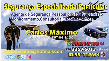 MegaMximo's tweet image. Prestações de Serviços - Detetive Particular, Agente de Segurança Pessoal Privada, Agente Investigação Particular ,Escolta, Supervisão, Monitoramento e Consultoria e outros... Estamos ai somando e multiplicando, entrem em contato...