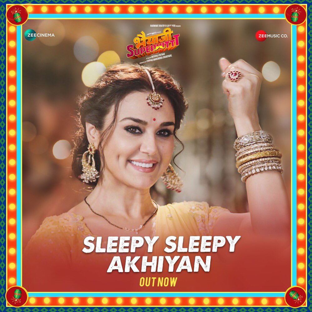 Let's get this trending guys - #SleepySleepyAkhiyan 
#BhaiajiSuperhit