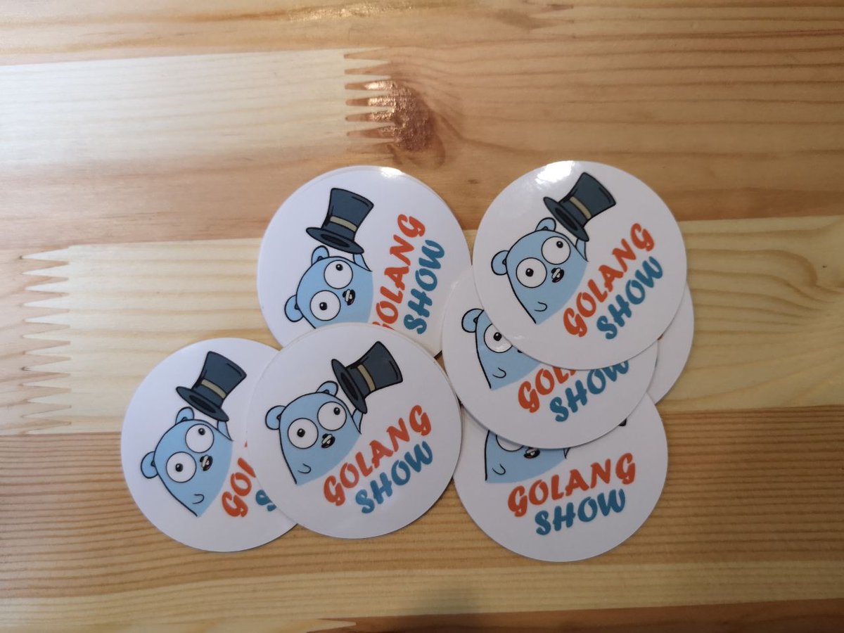 GolangShow's tweet image. If you are at @GoWayFest and want to get our sticker, find @webdeva 🤓
#GoWayFest #GolangSow #golang