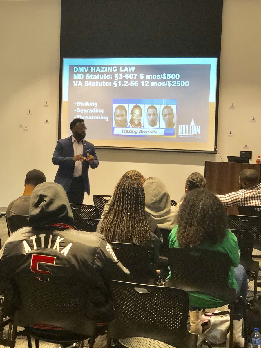 lead_speaks's tweet photo. Thank you Howard University Fraternity and Sorority Life for the opportunity to partner with your student leaders. I am certain that each of students has the tools necessary to ensure the culture of hazing will not plague your community. #lead_speaks
bookings@leadfirmspeaks.com https://t.co/b2zMWD2Jgm