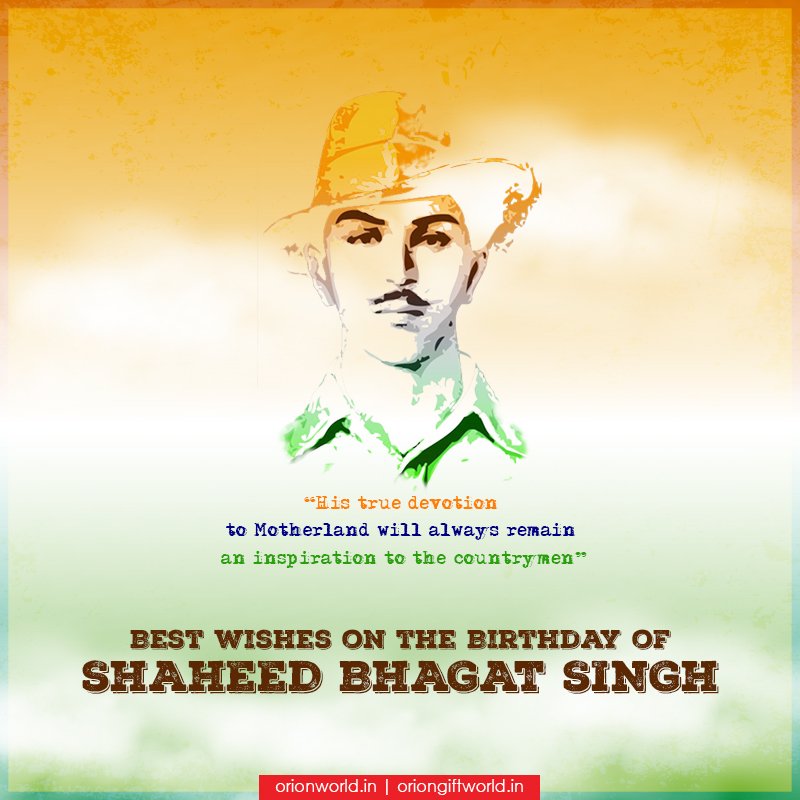 OrionGiftWorld's tweet photo. #BhagatSinghBirthday #Corporategifts #eventsandconferences #awardsandrecognition #initiativegifting #HRactivities #oriongiftworld https://t.co/Z9PKJPAF3B