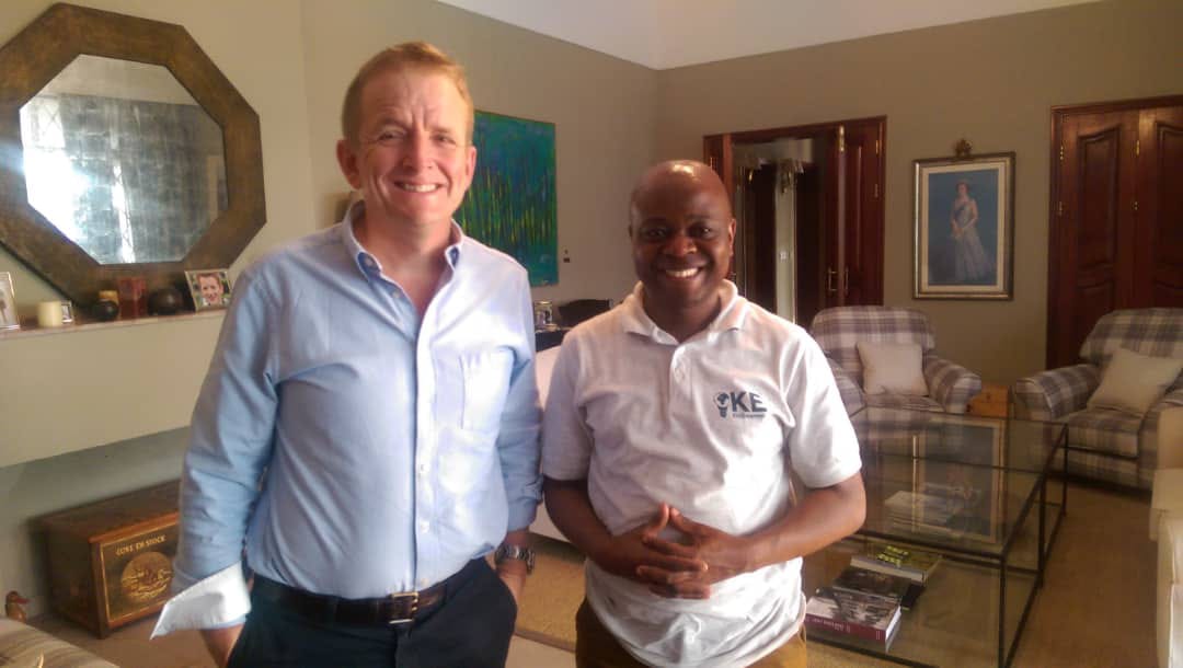 JohnMurton's tweet photo. Joel @joeltembov is an entrepreneur in #DRC who deals with waste. Really exciting to hear how he is making money cleaning up #Goma . We can't wait till here starts work in '#KinshasatheBel' #wherethereismuckthereisbrass https://t.co/0HOoF4yF7V