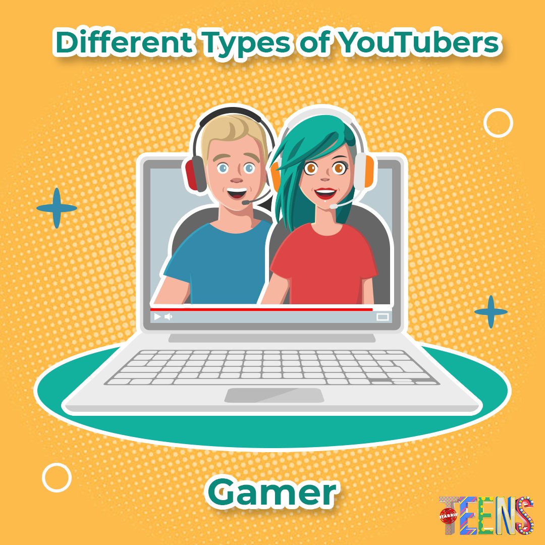 StarrinTeens's tweet photo. #TypesofYouTubers #YouTube has become a popular gathering place for #videogame enthusiasts, leading to the rise of the gaming #YouTuber type. As their title suggests, #gamers are those that create content focused on video games. #StarrinTeens #HarnessTheHappy #VideoGames https://t.co/95EQ4jnACd