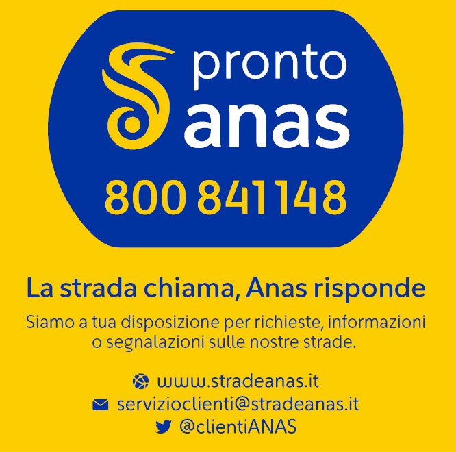 clientiANAS's tweet photo. #Buongiorno!
Servizio Social di #Anas risponde da lunedì a venerdì a tutte le richieste e
segnalazioni su #strade statali e #autostrade in gestione diretta
📸👇 #SS340 "Regina" #Lombardia https://t.co/1xupoepxue