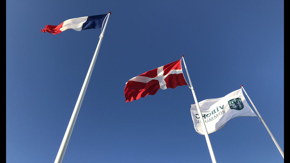 HHolmskov's tweet photo. Another great day at the job. French Kiss in Viborg. #VAF2018 #France #Tricolore #international #animation https://t.co/5APXQtpsYV