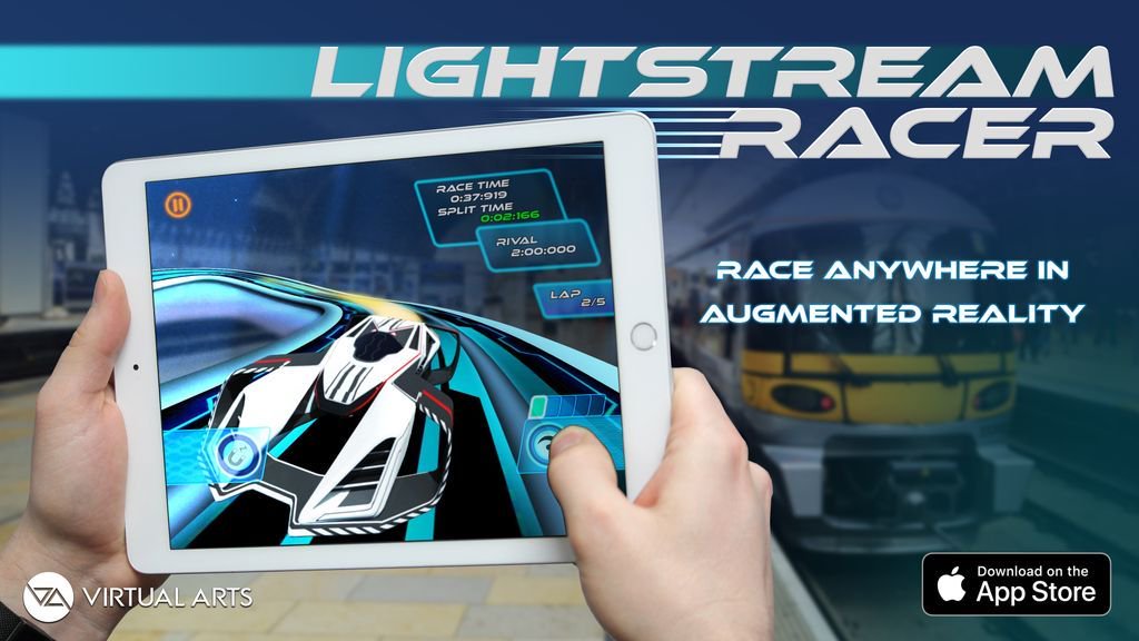 LightstreamRace's tweet photo. Lightstream Racer has been updated with the latest #ios12 features using ARKit 2! 

Take advantage of improved calibration for the smoothest ride! 

 Download now: https://t.co/ufLdWaGTsS  

#AR #AugmentedReality https://t.co/ZWEnjea1lv