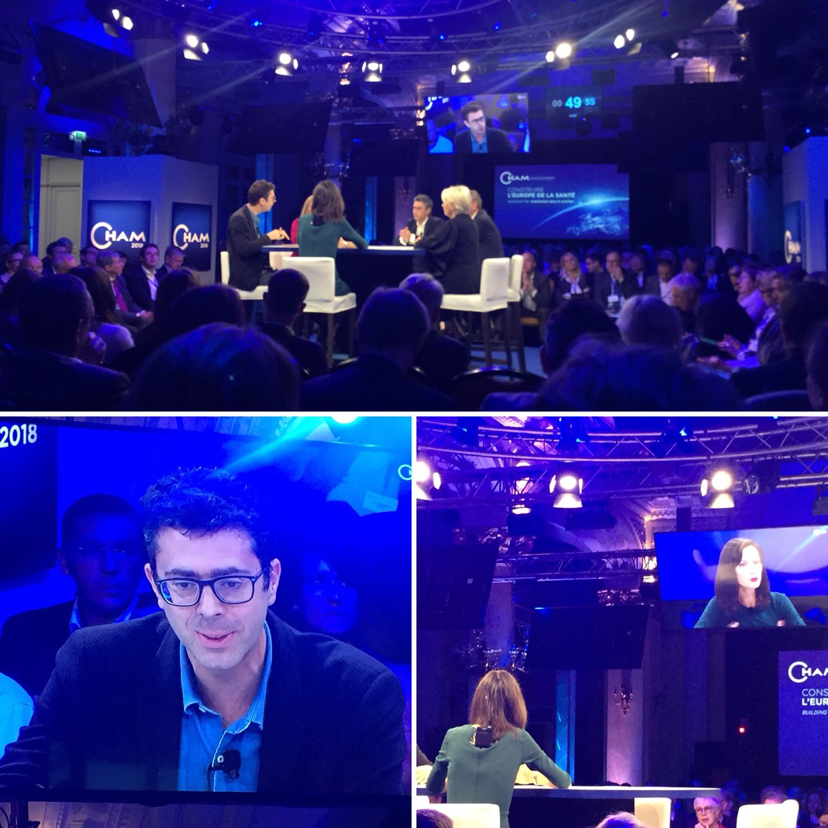 #CHAM2018 
Le problème en Europe n’est pas tant  la quantité de données qui transitent que la vitesse à laquelle nous les recevons.
Nos super calculateurs ne sont plus parmi les meilleurs.