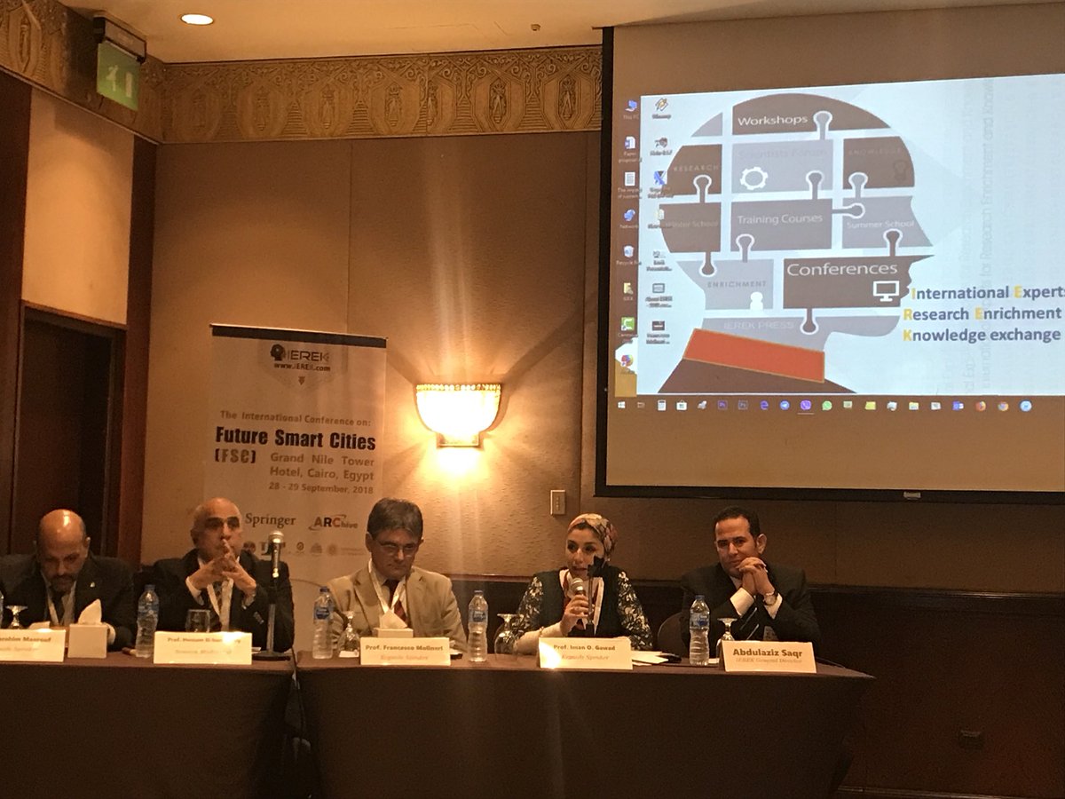 DeyalaTarawneh's tweet image. Kickstarting the Future Smart Cities international Conference in Cairo. #Urban_planning #Spatial_planning #Innovative_city_planning @IEREK_INSTITUTE