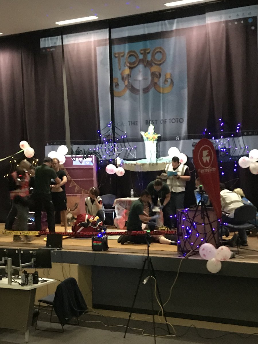 <a href="/FUSPA1/">FUSPA</a> are currently undertaking the <a href="/FernoSim/">Ferno Sim Challenge</a> at #SPAIC2018! <a href="/FlindersParamed/">Flinders Paramedicine</a>