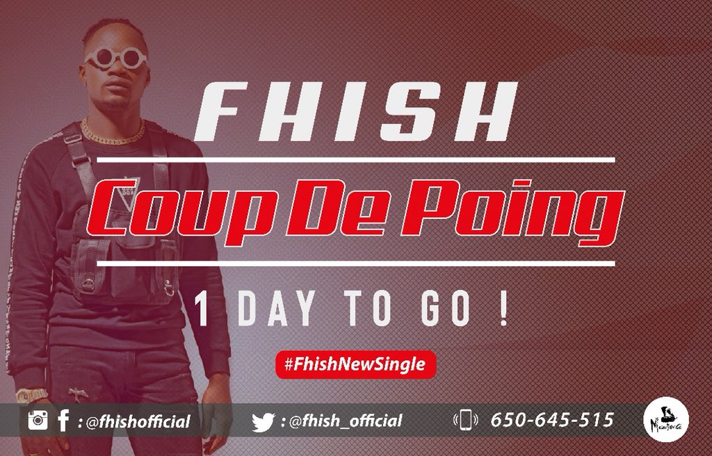 blatantsugar's tweet photo. One day to go !! @fhish_official
#FhishNewSingle
#CoupDePoing
#ManjongMusic
#237Community https://t.co/HgNAWE6a1S