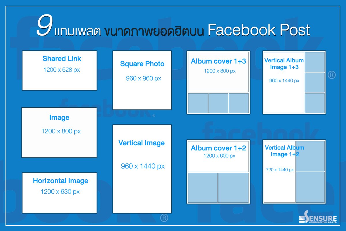 ensureofficial's tweet photo. วันนี้!! มาเเจก 9 เทมเเพลตขนาดรูปภาพยอดฮิตบน Facebook Post .
.
โพสต์รูปภาพ Facebook อย่างไรให้ใช้ได้จริง?
อาวุธของนักทำคอนเทนต์ ที่เป็นอีกเทคนิคที่จะทำให้คอนเทนต์ของคุณดูน่าสนใจเเละไม่ดูน่าเบื่ออีกต่อไป...กับการจัดรูปแบบ ทั้งภาพเดี่ยว เเละอัลบั้มภาพ
#FacebookPost #Ensurecomm https://t.co/t8LEr1c40U