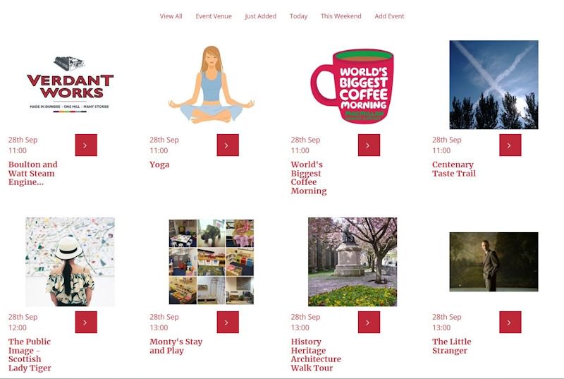 Looking for something to do this weekend? Find out what's on dundeecity.gov.uk/events/ #WhatsOn #CoolestLittleCity #SunnyDundee