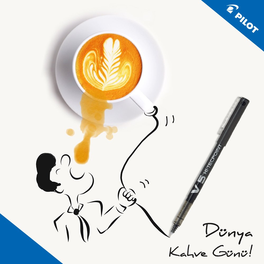 PilotTurkiye's tweet image. Yarın Dünya Kahve Günü!
Çoğumuzun gün boyu en büyük dostlarından kahvelerin arasında sizin favoriniz hangisi?

#PILOT #PILOTV5 #V5 #çizim #yazmak #yazı #kalem #pilottürkiye #kahve #coffee #dünyakahvegünü #kahvegünü #coffeeday #pen