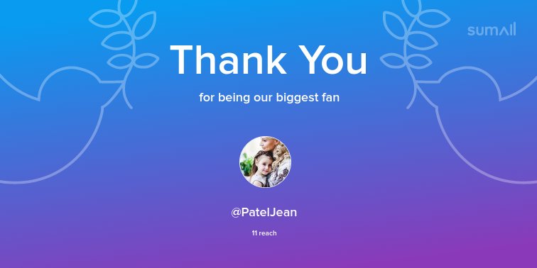 Our biggest fans this week: <a href="/PatelJean/">Emma</a>. Thank you! via sumall.com/thankyou?utm_s…