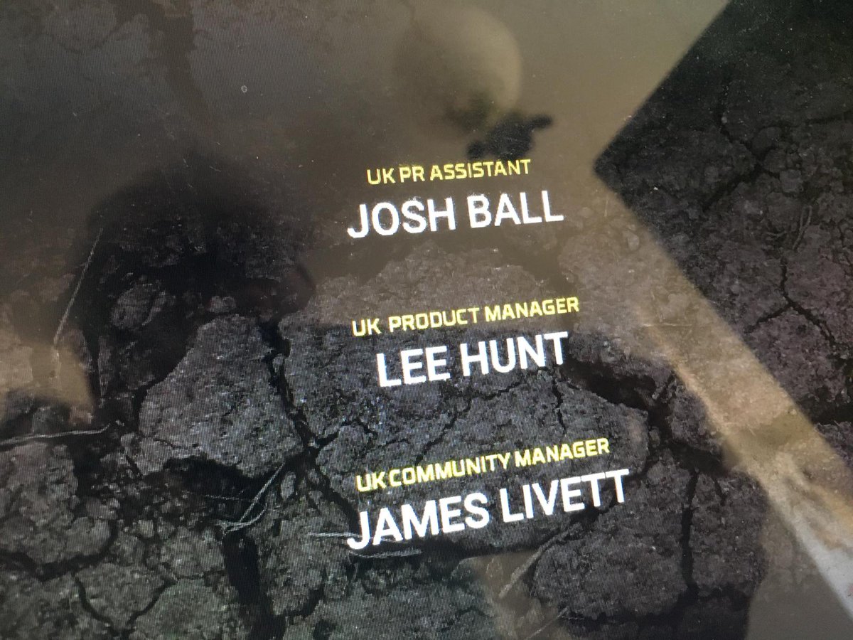 EternalLeeHD's tweet image. Also, if you buy #Dakar18 today, you'll see my first ever accredited video game appearance in the credits!! Life goal achieved!!