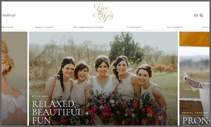 Wedding Blogs to help plan a wedding…featuring <a href="/lovemydress/">Love My Dress</a> and some. #weddingblogs #weddingplanning ow.ly/fwlK30lFaqF