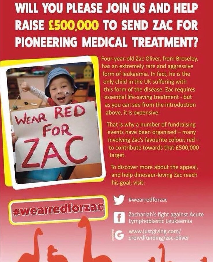HonestlyChez's tweet photo. #bloggerswanted Zac is a local boy to me and his family are doing everything they can to raise the money to get the treatment he needs. I would really appreciate it if you could share his story on your social media please could you tag me so I can show his family the support :) https://t.co/MPaQAp1q1k