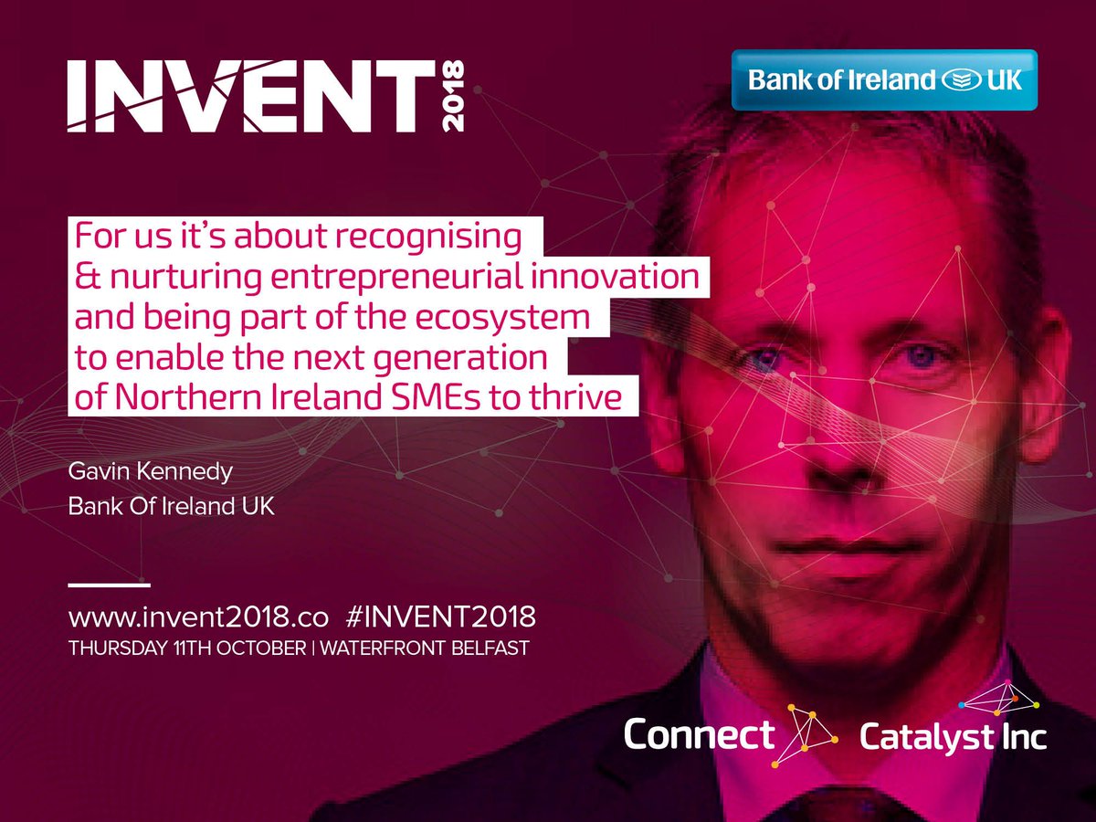 With #Invent2018 less than two weeks away, huge thanks to our headline sponsors <a href="/BankofIrelandUK/">Bank of Ireland UK</a> for making it possible! buff.ly/2p3M8rT