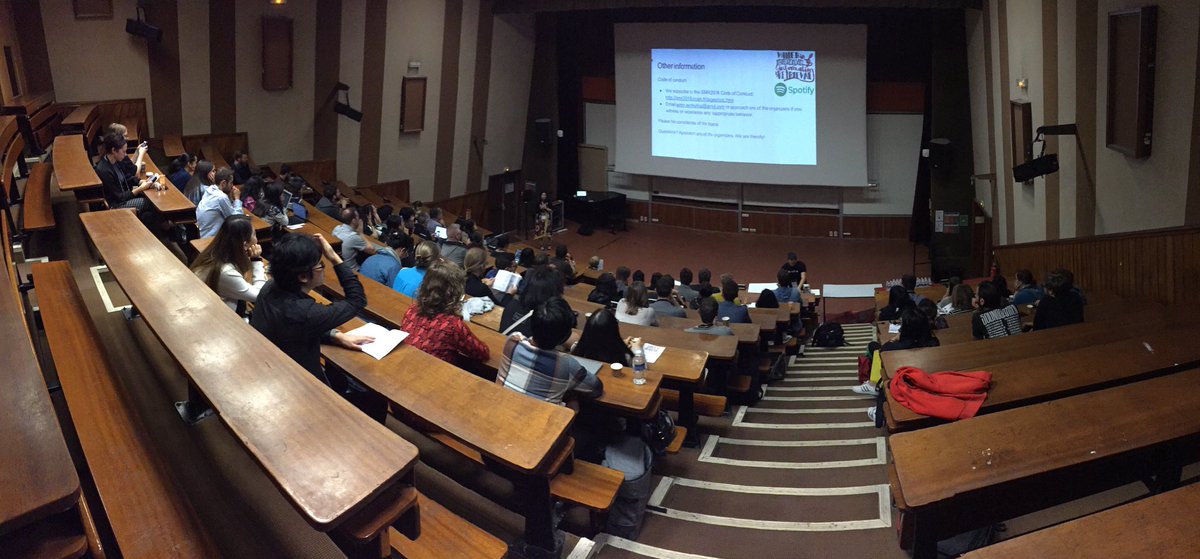 ismir2018's tweet photo. WiMIR workshop starts https://t.co/IG37J7hAgu