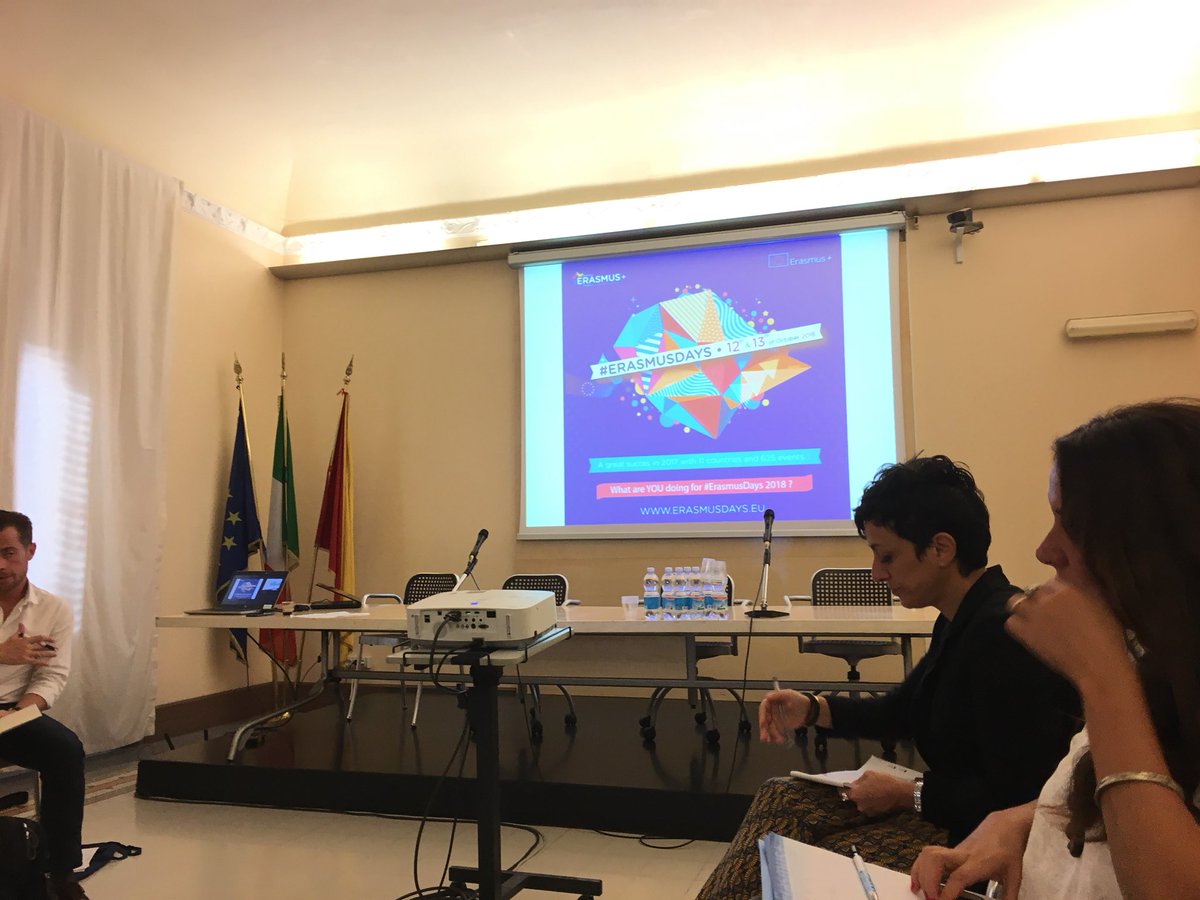 aef_europe's tweet photo. #Erasmusdays  national agencies meeting is about to start in Palermo https://t.co/FoPzKCPGpQ