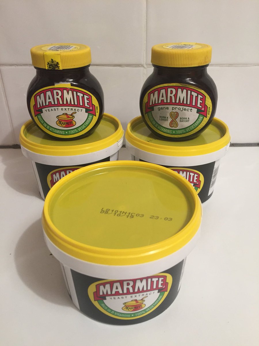 twofeetgood's tweet photo. @marmite Think this should just about do it. #WorldMarmiteDay #BestDayEver https://t.co/fA6s7nYVpJ