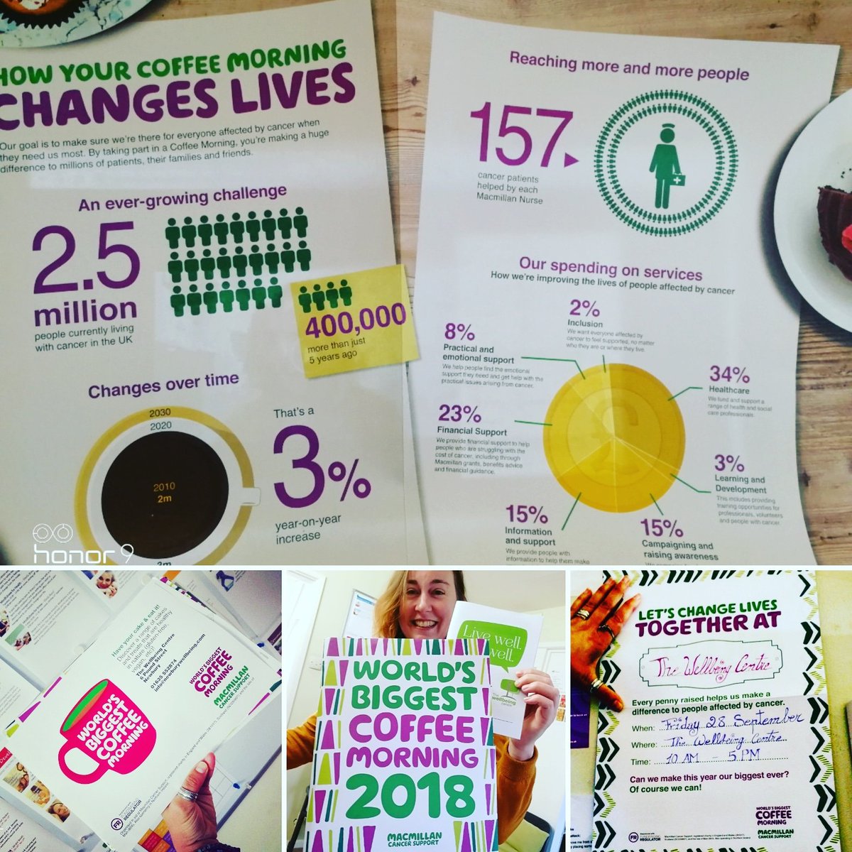 NG_Nagmeldin's tweet photo. #TheWhispererLimited & #TheWellbeingCentre are #fundraising for #macmillancancersupport
#JustForToday #Come to @TheWellbeingCtr on 6 Pound Street to #SupportMacMillan
Have your #CoffeeMorning with us and help us #ChangeLives https://t.co/1V6Ss3t3nx