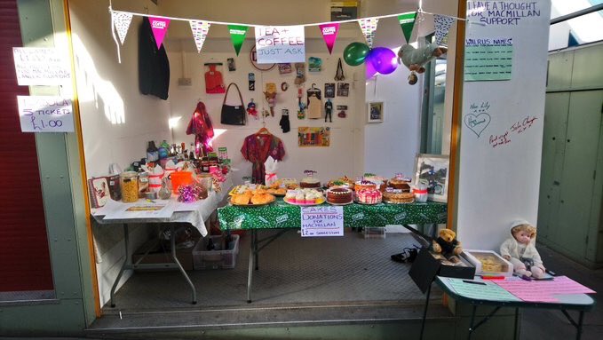CGoreham's tweet photo. Loads of Macmillan Coffee Morning events going on. Including this on Norwich market. Go and see @ncmarket if you’re in the city this morning. https://t.co/yGRrbaeyqx