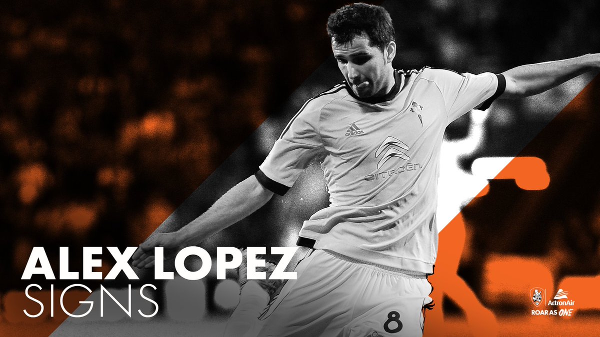 El Brisbane Roar anuncia la contratación de Álex López.