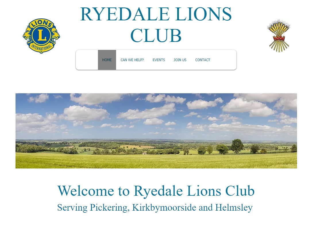 We've got a shiny new website. 
Have a look at Ryedalelions.org to keep up to date with what we're doing