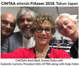 CintaaOfficial's tweet photo. #FIAexec2018 #Tokyo #Japan, #CINTAA's @amitbehl1 , @SuneelSinha with
@TheGabrielle_C, President SAG-AFTRA along with @Katjaholm74 . @FIA_actors @sushant_says @DJariwalla @deepakqazir @ayubnasirkhan @sanjaymbhatia @NupurAlankar @rakufired @rammakantdaayam @RajRomit https://t.co/xxdYho4gng