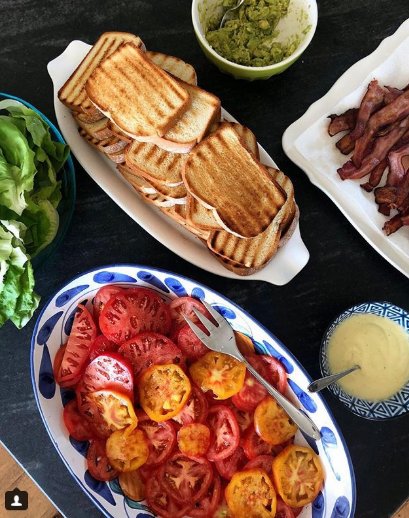 edbattle's tweet photo. PHOTO of the day | September 28, 2018 | lideylikes | Labor Day BLT bar. This is my new favorite tradition, as of yesterday, and I HIGHLY recommend it. 🧡❤️🧡 https://t.co/NPUIFMx65y