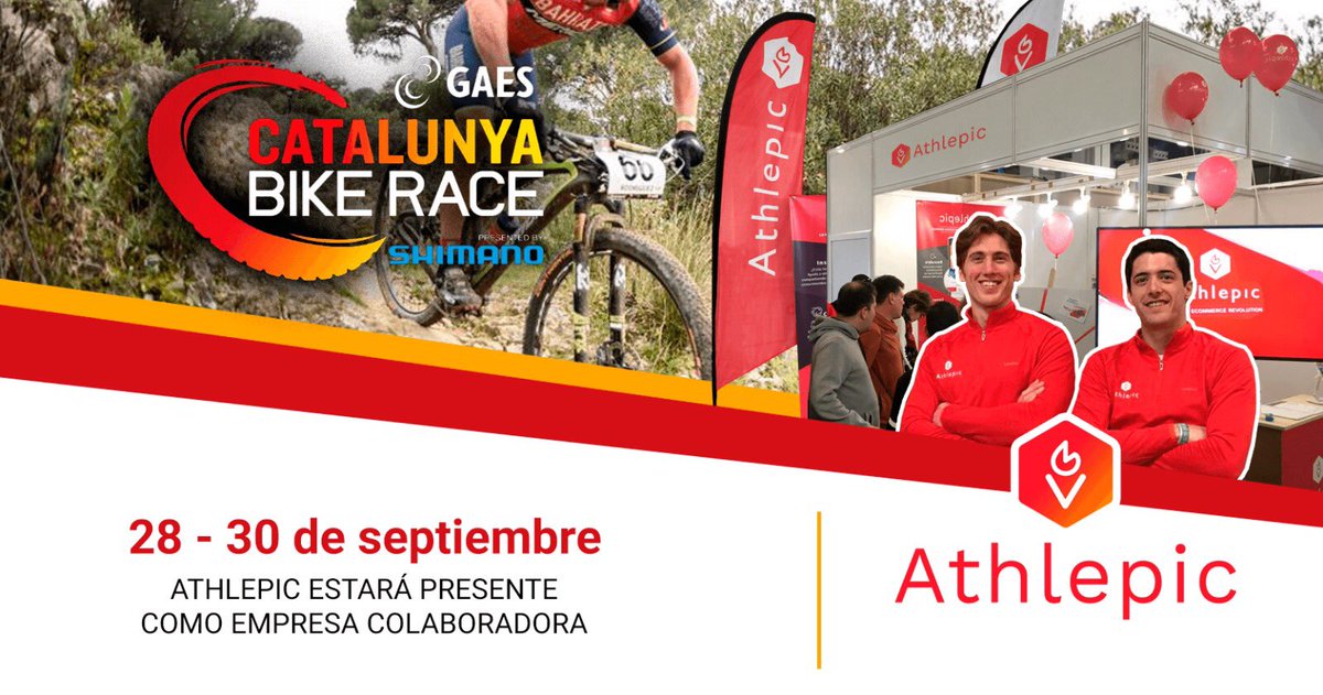Athlepic's tweet photo. ¡Directos a la Catalunya Bike Race! Una de las pruebas de MTB más importantes del panorama nacional. Athlepic participa como empresa colaboradora con nuestro AthlepicCount. #Athlepic https://t.co/WbyPmQxSZy