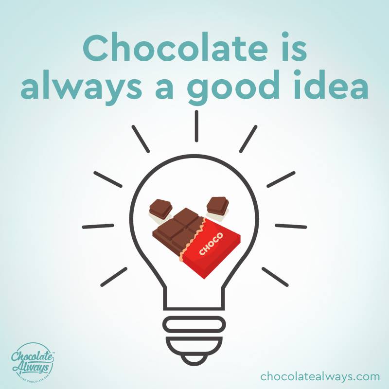 Chocolate Always tweet media