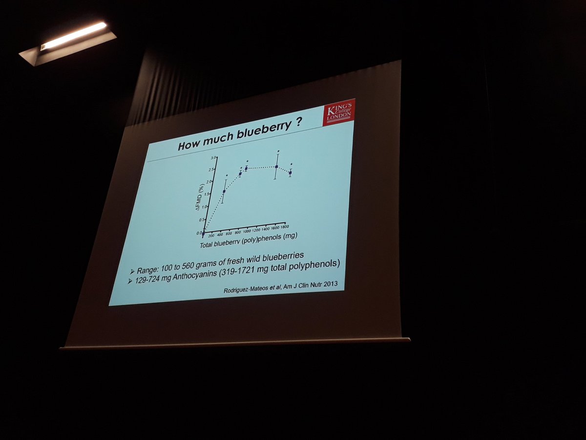 Geoffreyistas's tweet photo. Super intereting talk about berry polyphenols and cardiovascular health by @anarmateos at @fbhc2018 in Lisbon! Polyphenols do have an effect! https://t.co/7fuVujtcYP