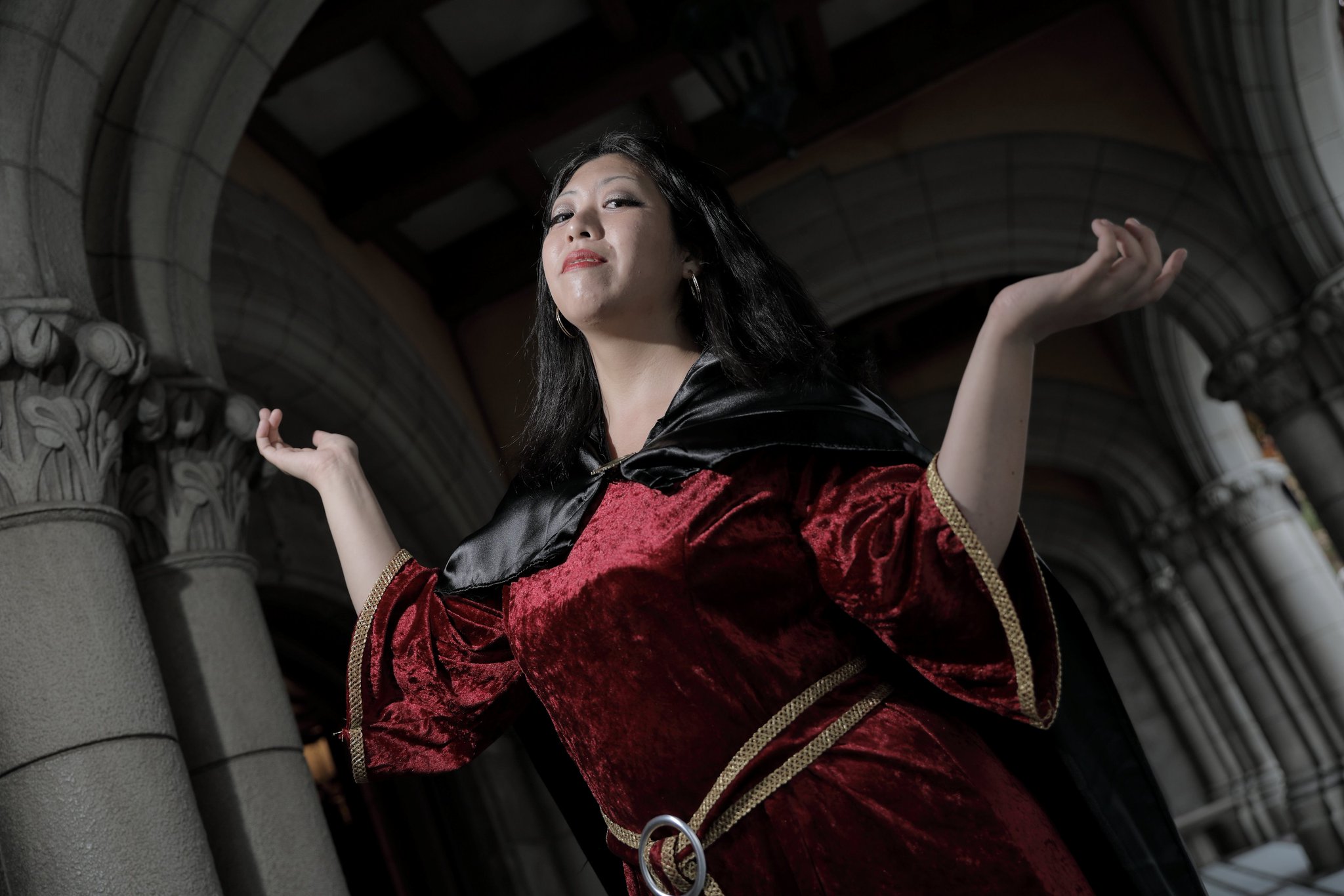 【dハロ】ゴーテル 仮装 コスプレ 塔の上のラプンツェル Disney Halloween🎃 Dハロ初出し仮装 ラプンツェルにでてくる
